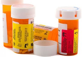 Used prescription bottles